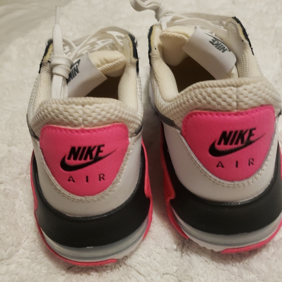 NIKE AIR MAX SNEAKERS WHITE-PINK SIZE:7.5 - Picture 4 of 11